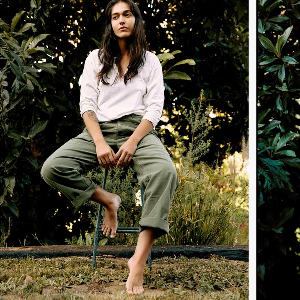 Imogene + Willie | Military Trouser in Olive